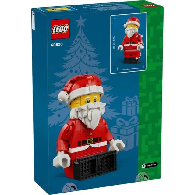 【LEGO 樂高】高雄天利鄭姐｜樂高 40820 放大版耶誕老人人偶 獨家特殊系列 聖誕節 交換禮物 送禮 居家擺飾