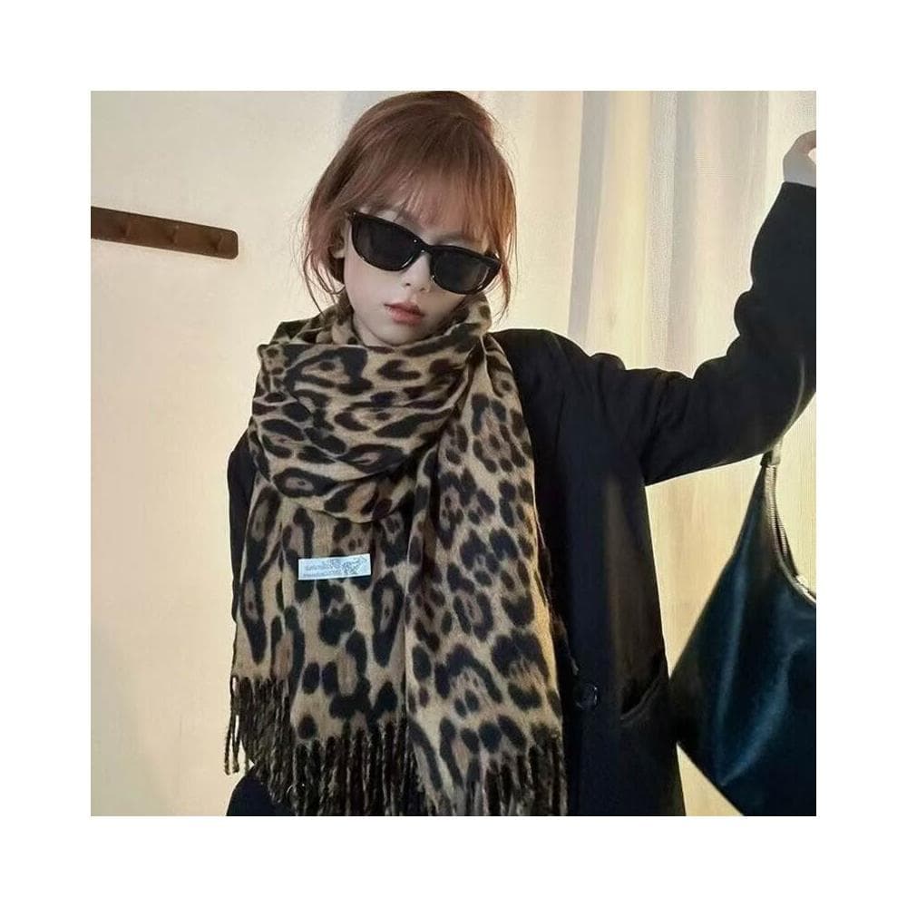 圍巾女秋冬加厚仿羊絨圍巾女保暖長款披肩圍巾韓系氛圍感學生圍脖保暖披肩圍巾質感圍巾冷氣披肩空調百搭保暖圍脖防風圍脖韓版圍巾