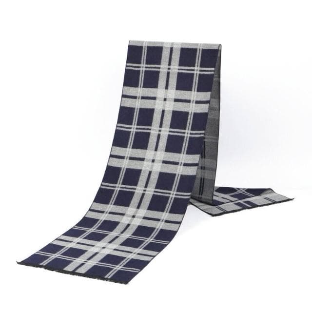 圍巾男秋冬新款男士圍巾保暖仿羊絨格子百搭新潮時尚休閑戶外防寒圍脖男士時尚保暖質感親膚圍巾圍脖防風圍脖披肩男士針織圍巾