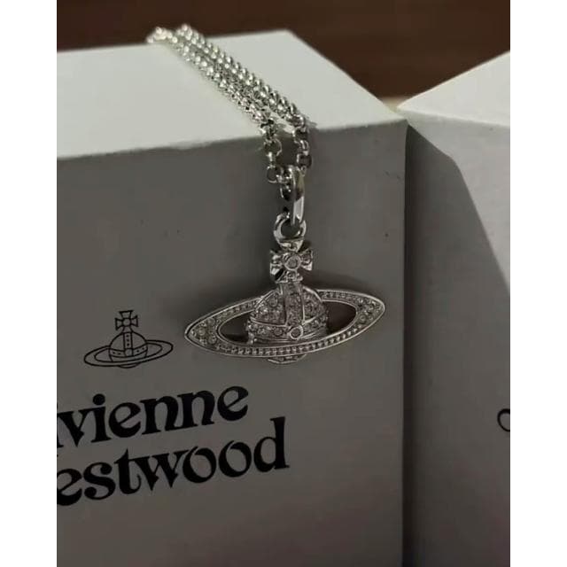 【Vivienne Westwood】<現貨>Vivienne Westwood 西太后 薇薇安 mini bas 浮雕吊墜 黃銅 項鍊 女款 銀