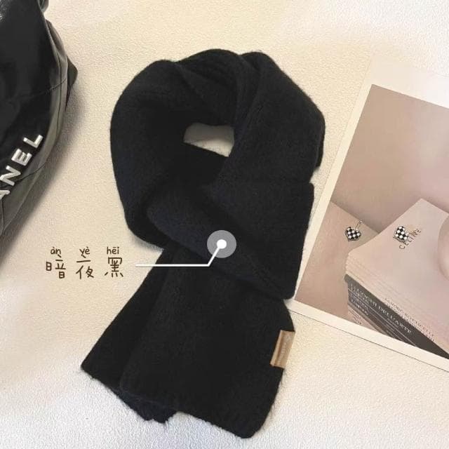 圍巾韓版百搭圍巾女新款加厚保暖護頸針織圍脖高級感學生情侶圍巾圍巾百搭圍脖質感保暖圍巾素面圍巾韓版圍脖披肩長款披肩圍脖冬天