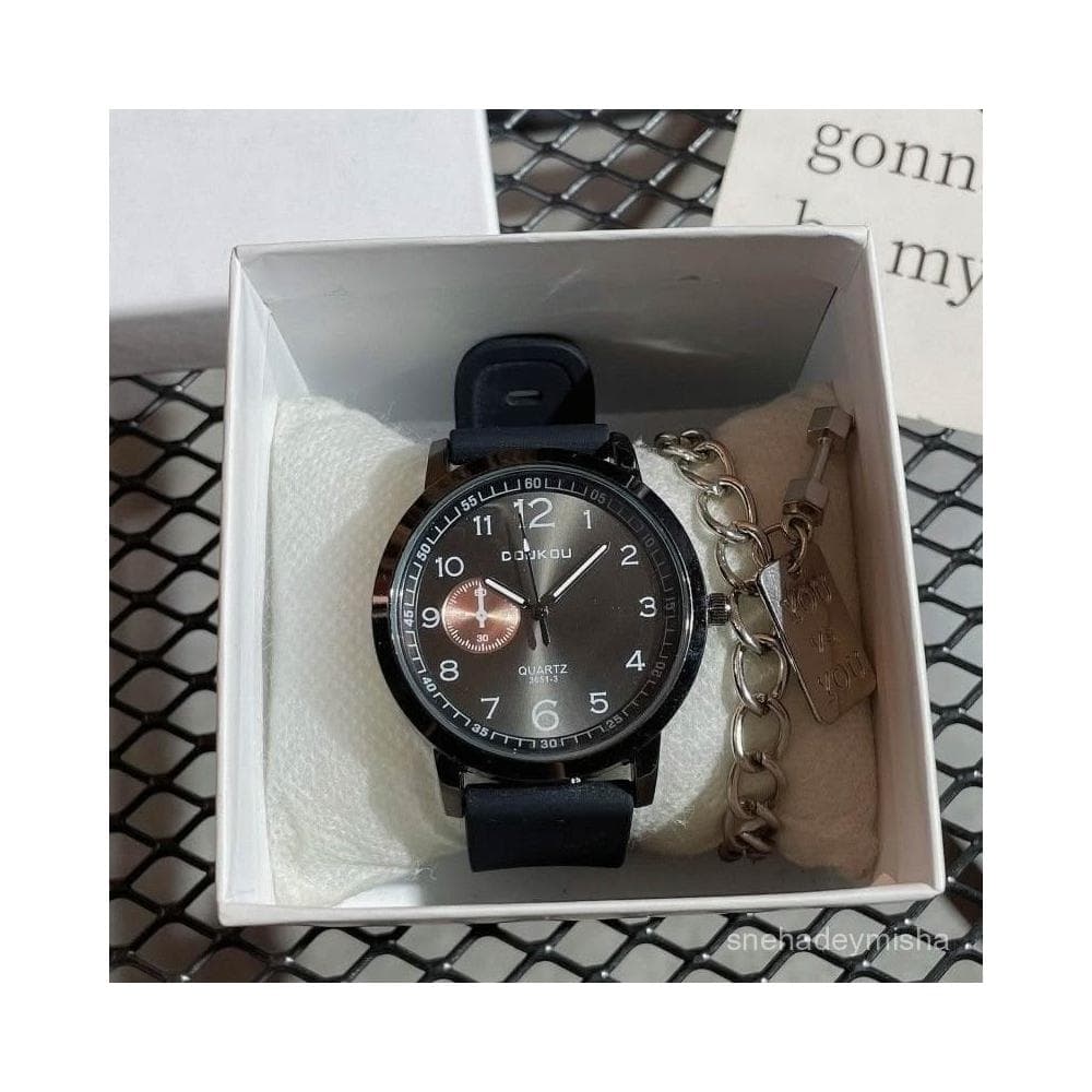 潮流帥氣高級感手錶男女款高中學生簡約防水高顔值小衆冷淡風情侶