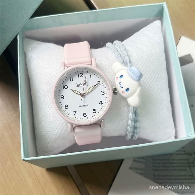 曉君精選 高顔值小衆高級男女款手錶初高中學生時尚潮流上課看時間百搭顯白