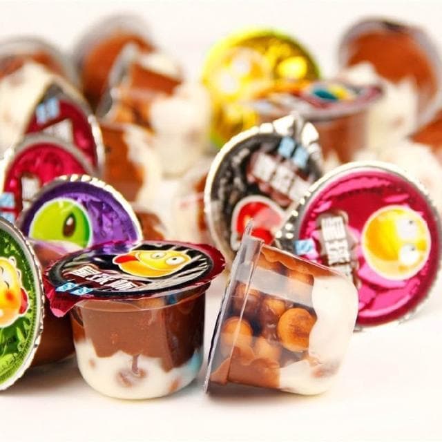 甜甜樂星球杯巧克力餅幹桶裝大杯中小杯整桶巧樂杯可可脂休閒零食