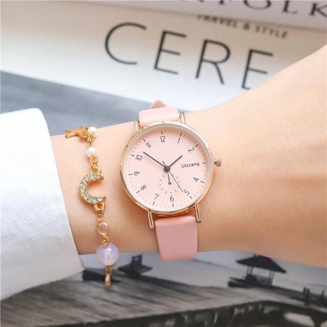 手錶女2025新款女款學生簡約石英錶小巧精緻ins風女用手錶高顏值氣質小眾兒童手錶輕奢高級感精工錶國高中生光動能腕錶