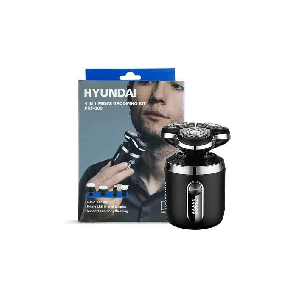 HYUNDAI HD-PHT-083 可水洗 三刀頭電鬍刀 電動刮鬍刀 電鬍刀 剃鬚刀 充電電鬍刀 便攜刮鬍刀 修剪鼻毛