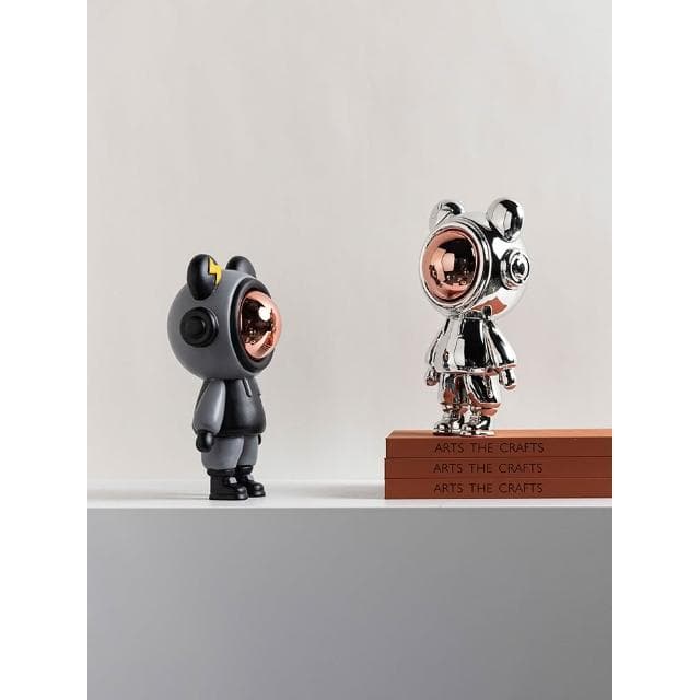 閃電太空人樹脂擺件卡通裝飾客廳樣板間兒童房店鋪喬遷禮物