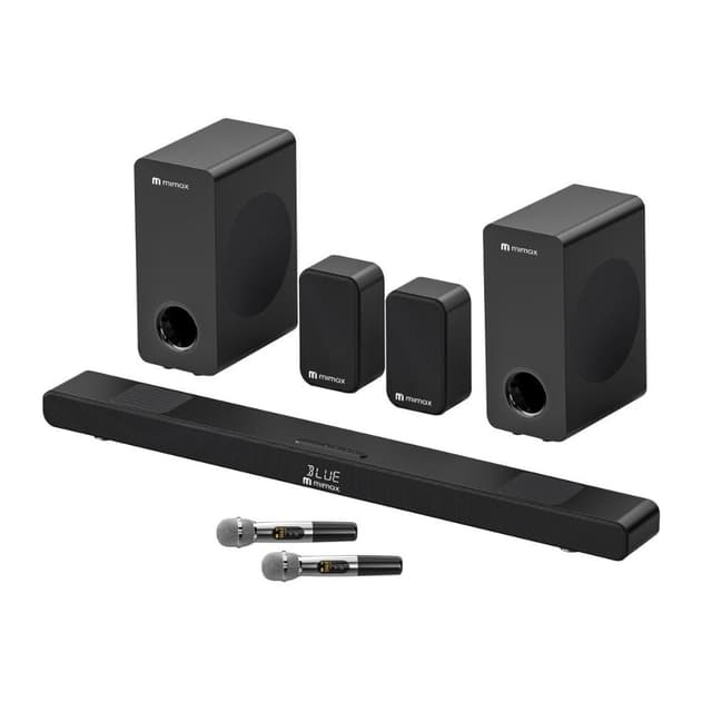 【mimax 米覓】重低音劇院級藍牙音響 全景環繞 長條音響 聲霸 喇叭 SoundBar 藍芽喇叭 家庭影院