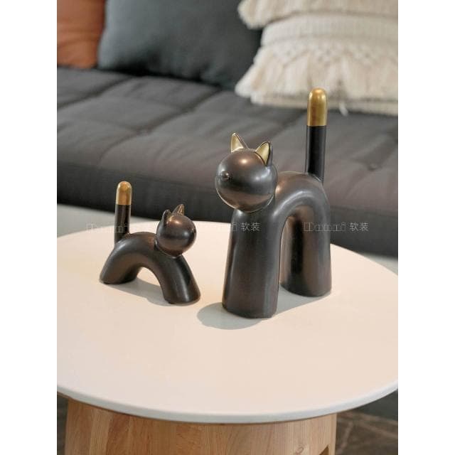 招財貓家居吉祥擺件樣板間兒童房電視櫃裝飾品喬遷新居禮物