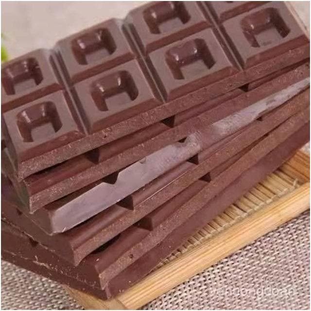 心心相印 大闆巧克力排塊原味純黑牛奶巧克力特濃巧克力味休閒零食批髮
