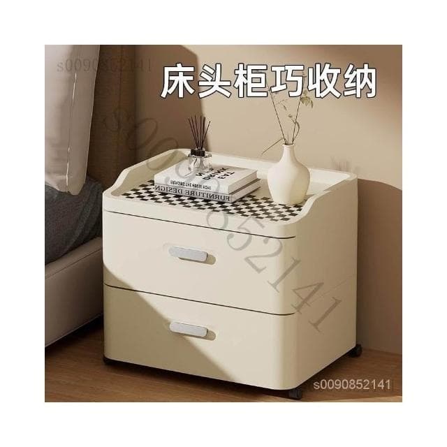 收納櫃帶抽屜臥室床頭櫃傢用衣櫃嬰兒寶寶衣服衣物置物櫃子