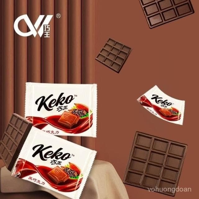 心心相印 巧王絲滑牛奶爆款休閒排塊黑巧克力闆塊小排塊批髮辦公室零食小喫