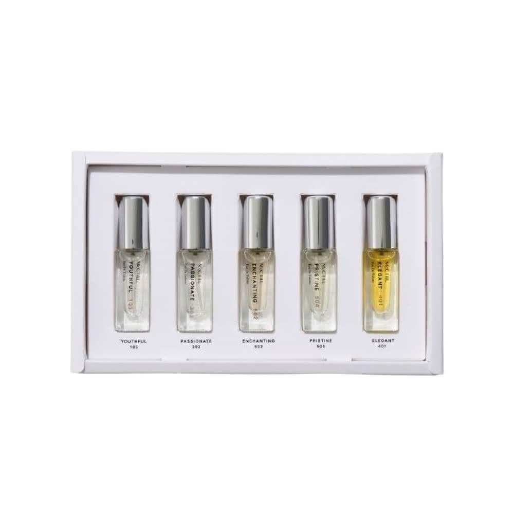 【McCTILL 美珂媞歐】花園系列淡香精禮盒組 花果香 小ml香水 香氛 香水推薦 送禮 試管香水 回購款(5ml*5)