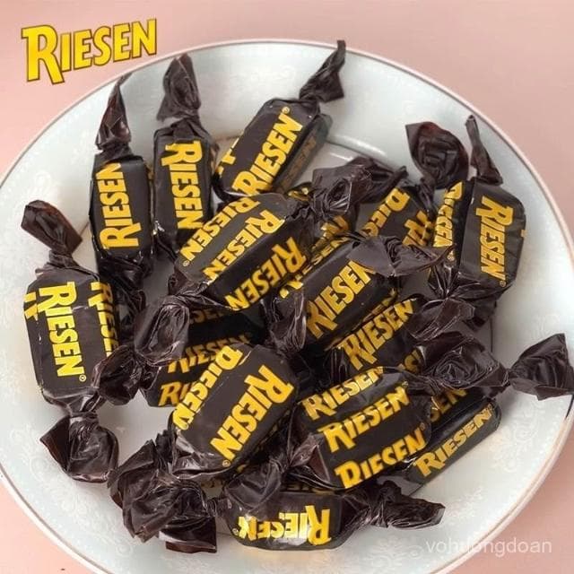 心心相印 德國進口Stock Riesen裏森太妃夾心黑巧克力糖果純可可脂喜糖送禮