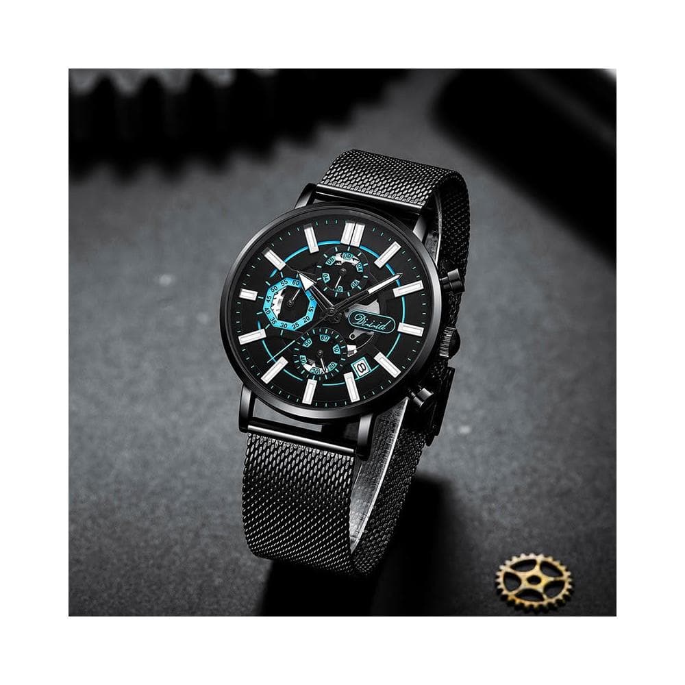 帝茲品牌戶外運動石英表中學生手錶男士跨境外貿防水高級感watch