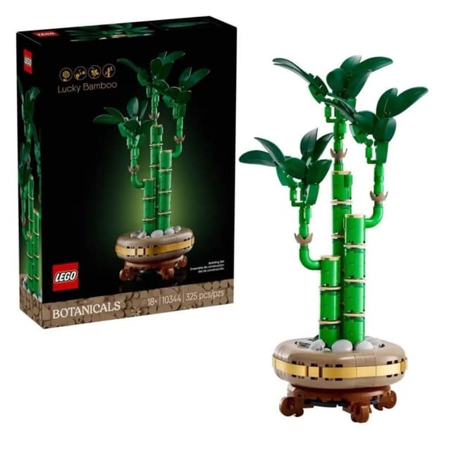 【LEGO 樂高】Botanicals 10344 開運竹(居家擺設 花藝植栽 節慶禮物 玩具模型 情人節禮物)