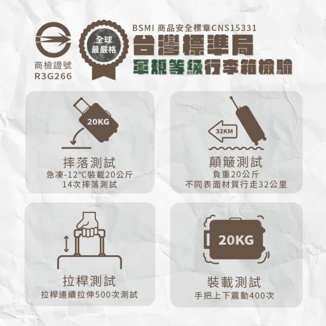 【路比達】★  BYC 28吋耐摔行李箱 奶油風杯架行李箱 掛勾腳丁旅行箱☆兒樂