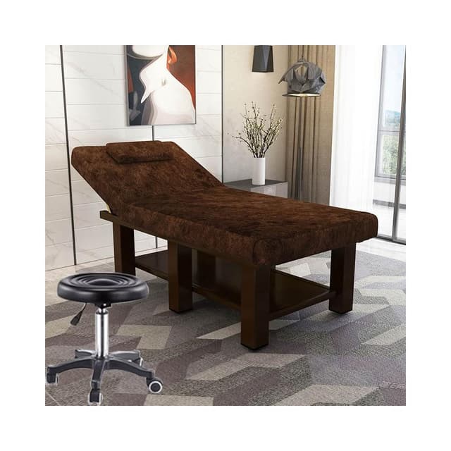 幕辭家居 美容床美容院專用按摩理療床中醫推拿床美體帶洞家用采耳床治療床 aec