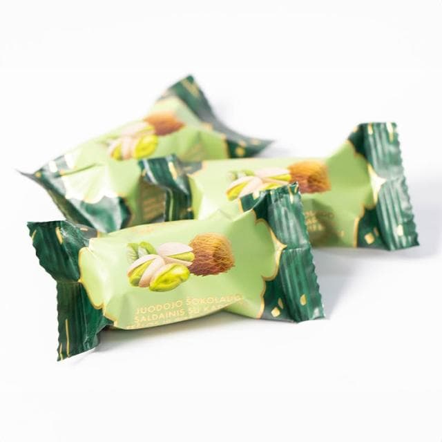 【Ruta 露特巧克力】立陶宛百年品牌國寶級巧克力 ｜ 露特 開心果夾心巧克力(杜拜巧克力)(10入)