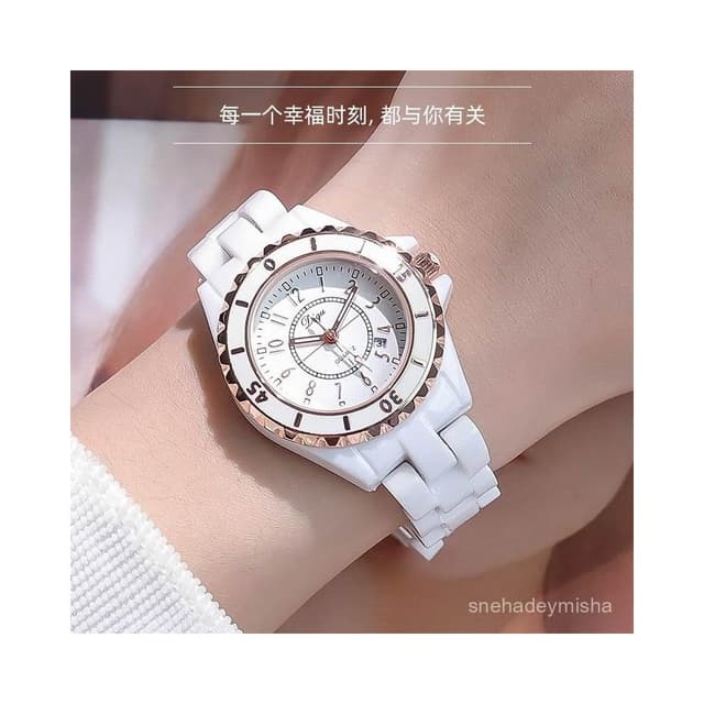 君君優選 鏚薇衕款手錶女款防水輕奢小衆ins簡約氣質高顔值高級感帶厤女錶