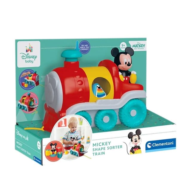 【寶寶共和國】迪士尼 形狀配對火車 (益智玩具/幼兒玩具/親子互動/積木/送禮推薦/交換禮物；寶寶共和國)