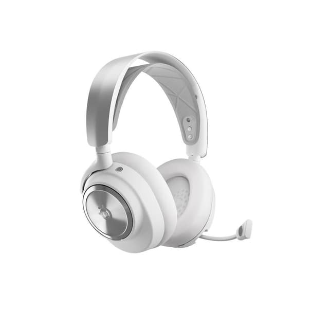 【Steelseries 賽睿】Arctis Nova Pro Wireless 無線耳機(白色 快速充電 伸縮降噪麥克風 PC版)