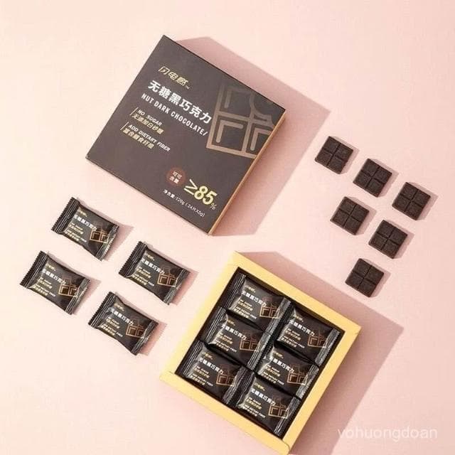 心心相印 熱銷 閃電星球哥本優選黑巧克力純可可0蔗糖添加含膳食縴維