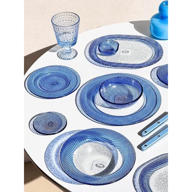 韓國橢圓盤晚餐盤耐熱玻璃多巴胺彩色餐具喬遷禮物結婚禮物