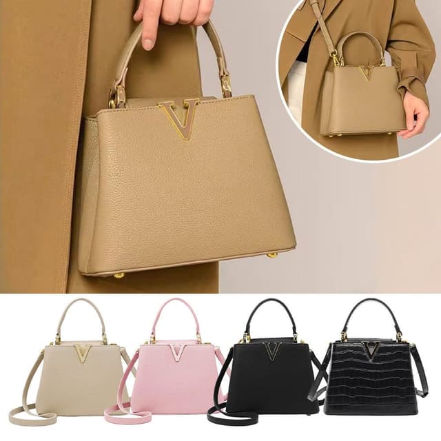 【KEDDY】大容量包包-斜背包-女生手提包-鱷魚紋包包-包包-通勤包-單肩包-生日禮物-手提包-水桶包-V字小包-包包女