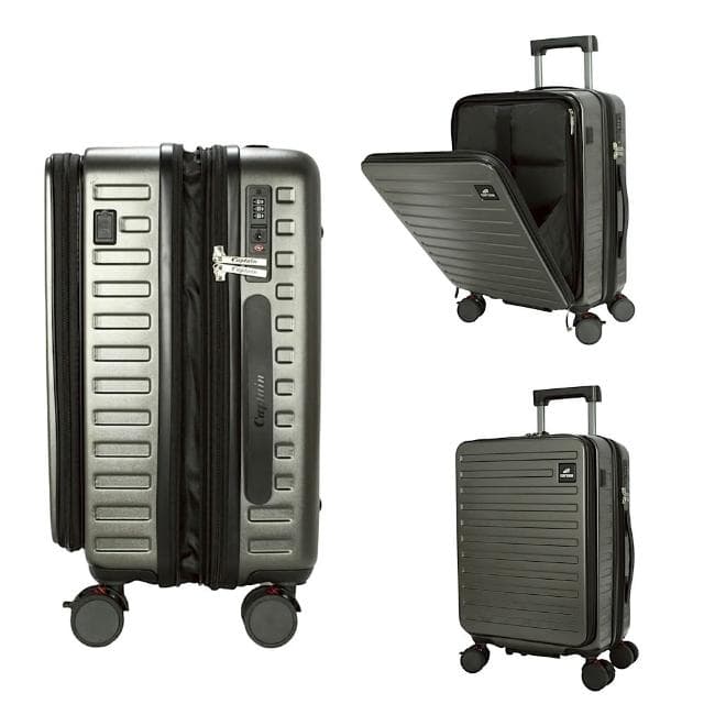 聖地牙哥 前開式行李箱 雙開式行李箱 杯架行李箱 避震輪行李箱 19吋行李箱 廉航登機箱