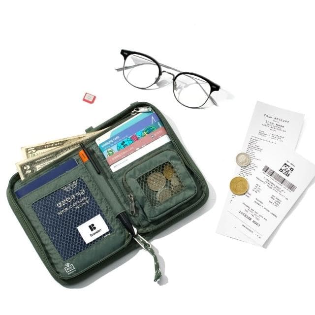 【Branden】防盜機能護照錢包