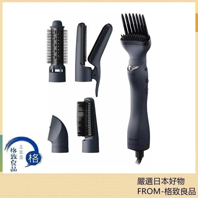 【Panasonic 國際牌】2025新款 高滲透奈米水離子造型捲髮器 EH-KN0K-K 黑色 日版