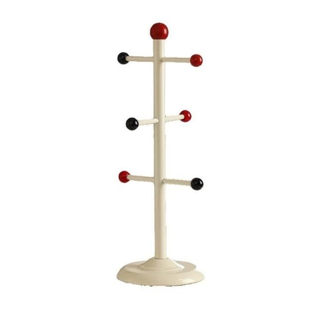 免運 免稅 奶油風高級感陶瓷杯架家用裝飾好物撞色酒杯架客廳收納架子喬遷禮