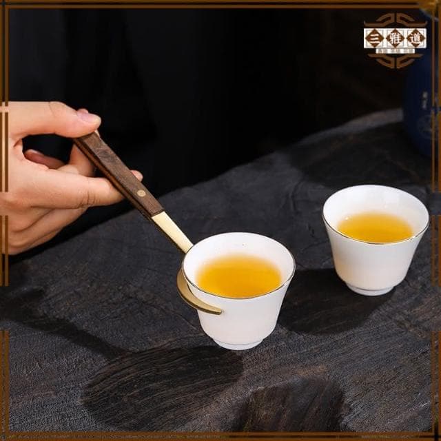 三雅道  純銅茶道六君子 茶刀茶勺養壺筆茶道六君子 銅茶夾功夫茶具配件套裝