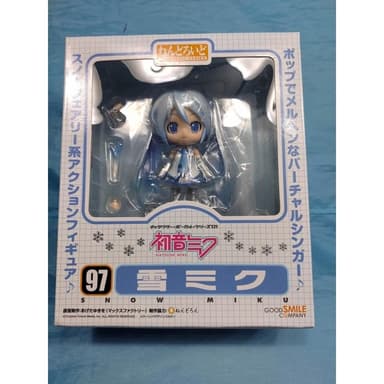 大旺小舖: 日本限定 初音未來 黏土人 雪初音 可動人偶 生日結婚聖誕情人節禮物 台北車站實體店面