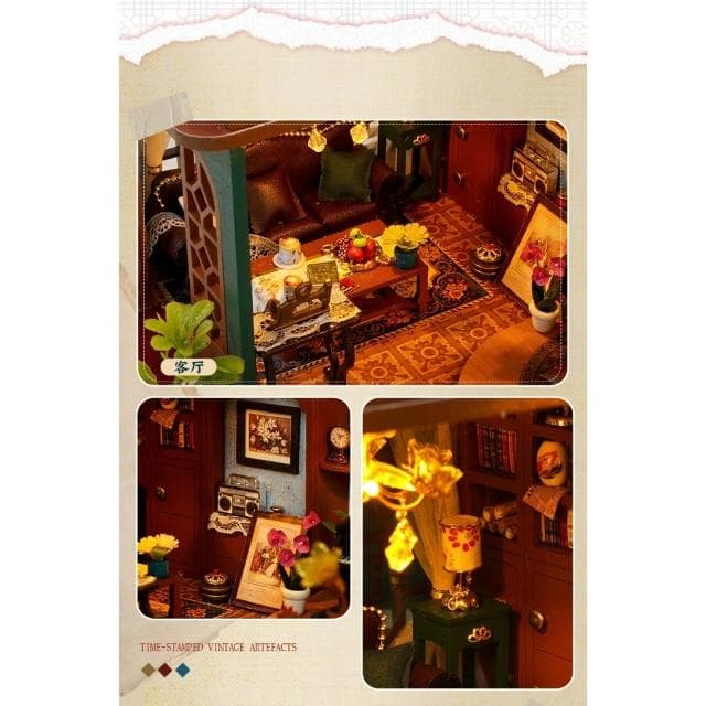大旺小舖:DIY小屋袖珍屋娃娃屋材料包韻味東方 生日結婚母親節情人節聖誕交換禮物 台北車站實體店面