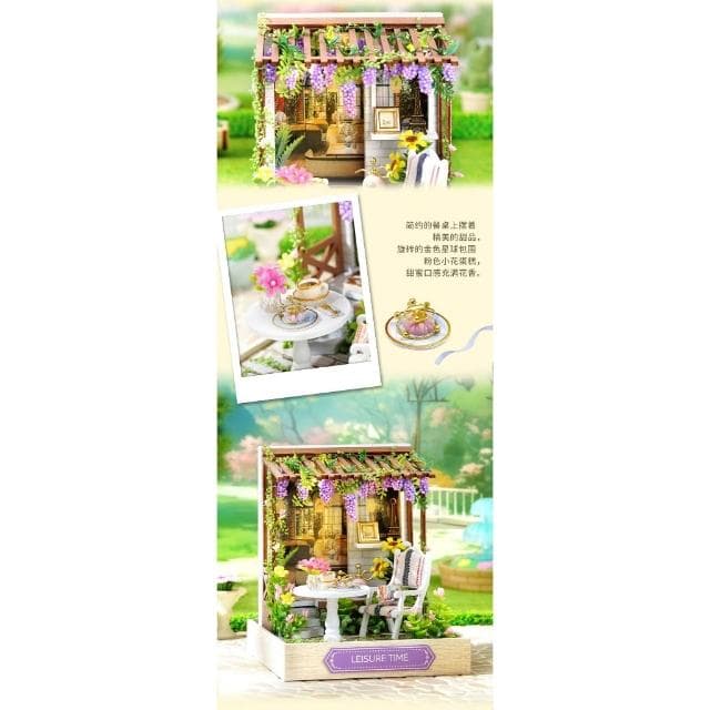 大旺小舖:台北現貨DIY小屋邂逅午茶 袖珍屋娃娃屋材料包 賣場上百款小屋可選 生日結婚母親節情人節聖誕交換禮物