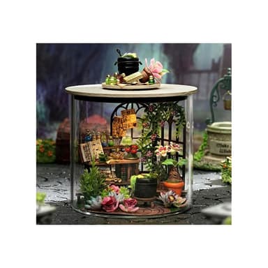 大旺小舖:台北現貨DIY小屋 魔法花園 圓夢瓶系列 袖珍屋娃娃屋材料包 賣場上百款小屋 生日結婚母親節情人節聖誕交換禮物