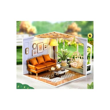 大旺小舖:台北現貨DIY小屋暖暖時刻 我的小場景系列 袖珍屋娃娃屋材料包 生日結婚母親節情人節聖誕交換禮物 實體店面