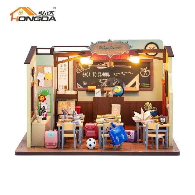 大旺小舖:台北現貨DIY小屋 純真年代 袖珍屋娃娃屋材料包 生日結婚母親節情人節聖誕交換禮物 實體店面