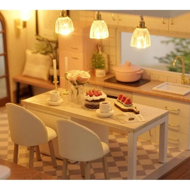 大旺小舖:台北現貨DIY小屋 慢時光 袖珍屋娃娃屋材料包 生日結婚母親節情人節聖誕交換禮物 實體店面