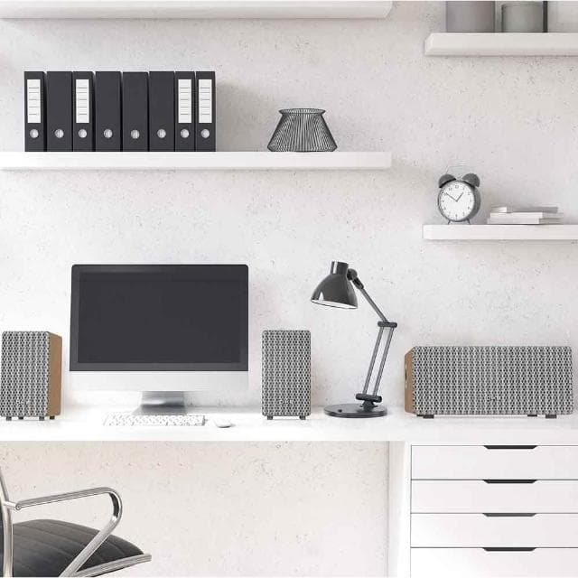 【DIKE】DSM307DBR 全木質藍牙多媒體2.1聲道喇叭