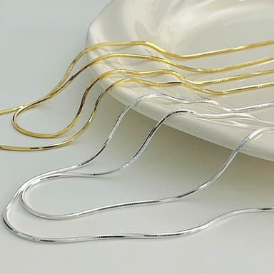 【EMMA SUE】純銀項鍊 配飾 抗過敏項鍊 飾品 項鍊 百搭 女生禮物 氣質項鍊 s925純銀 長項鍊 毛衣鍊 長鍊 女生項鍊 