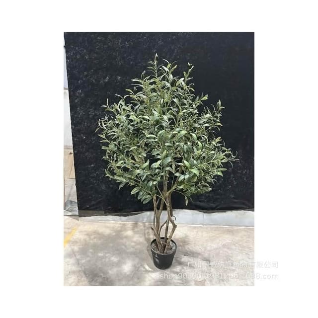 含稅免運 破損包賠 北歐室內外仿真植物綠植橄欖樹盆栽客廳家居裝飾品擺件