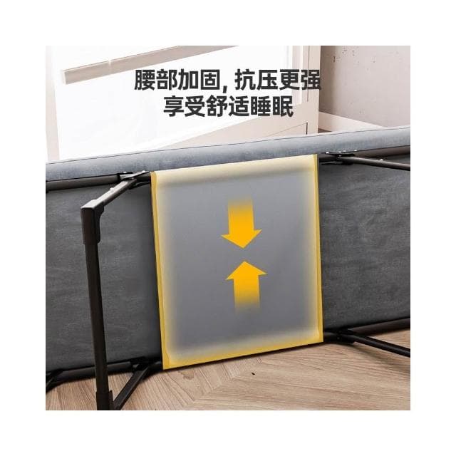 午休神器折疊床單人床簡易便攜辦公室午睡行軍床可坐可躺陪護床