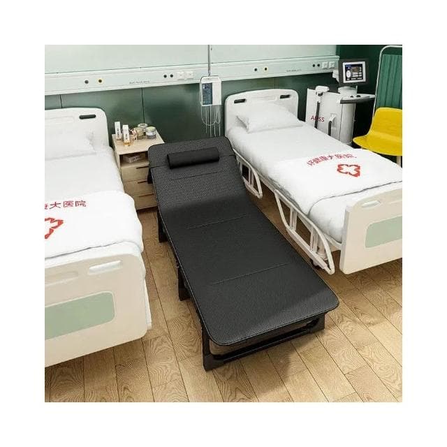 折疊床單人床午睡加寬簡易午休床陪護便攜多功能行軍床辦公室躺椅