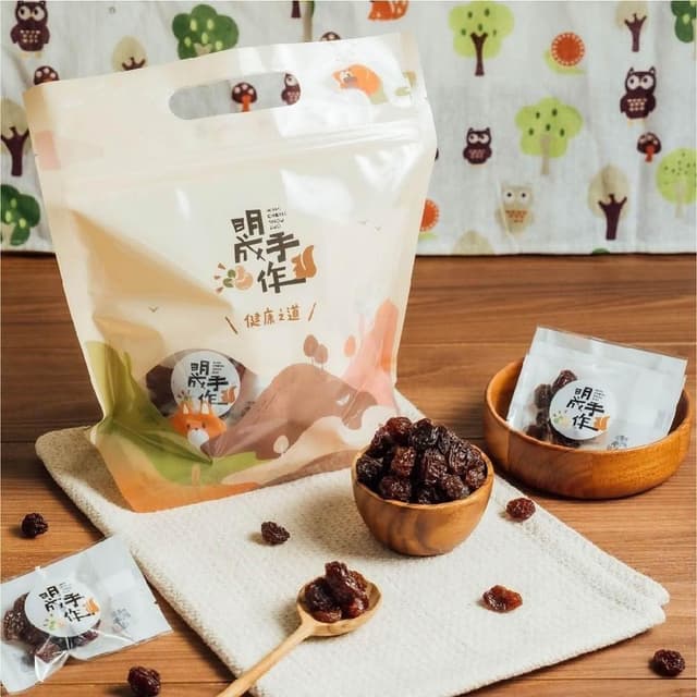 【MING CHENG 明成手作】隨手袋系列《無籽葡萄乾》飽滿多汁/營養滿分/葡萄乾/無籽/果乾/隨手包/熱銷