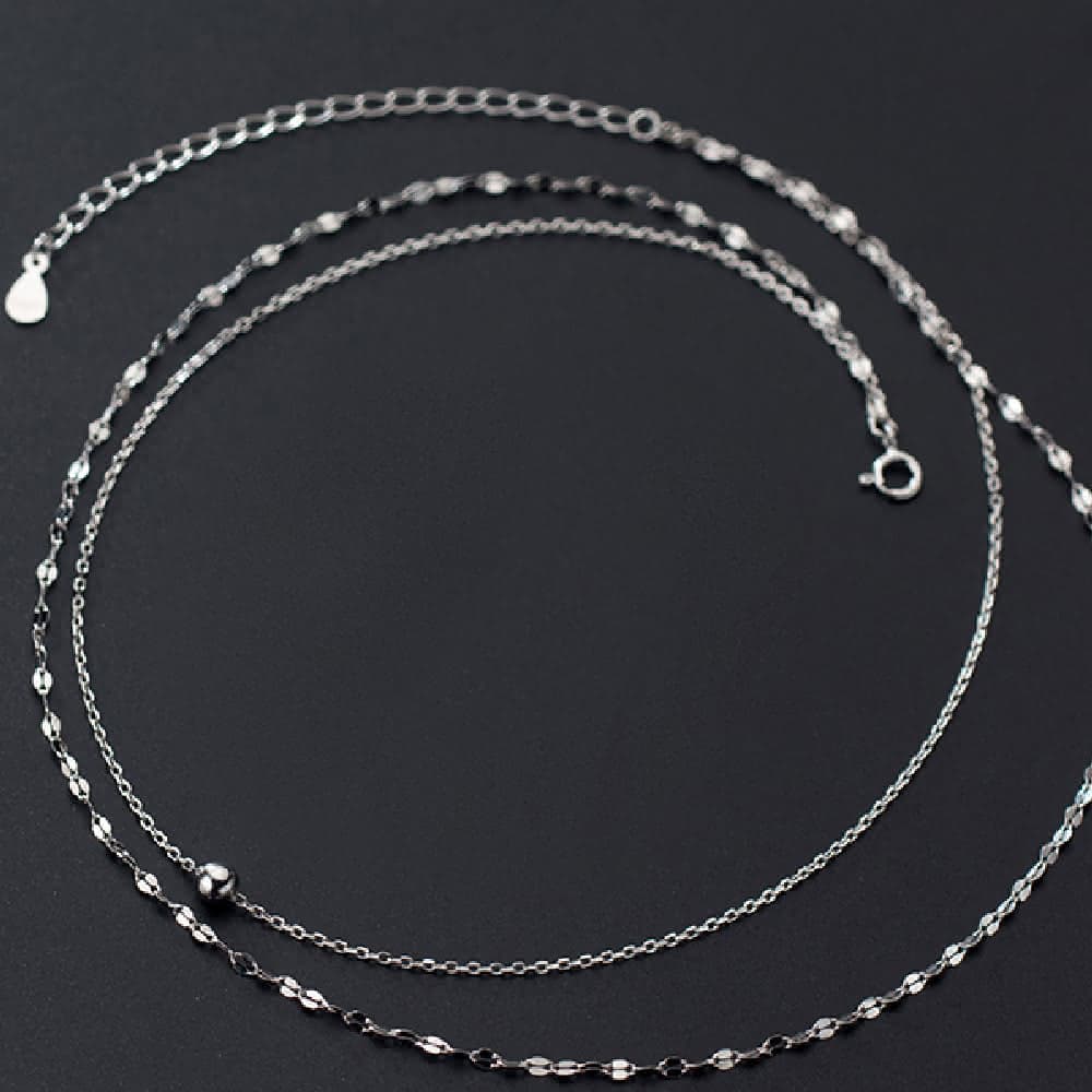 【Porabella】925純銀頸鍊鎖骨項鍊 小眾設計款ins風 情人節禮物 生日禮物  Necklace