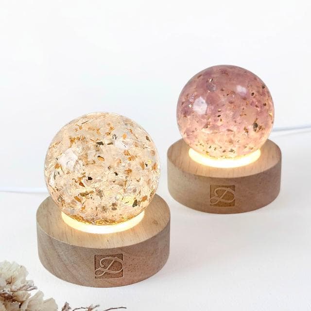 【Dawn Fashion 彤恩時尚】天然水晶球 燈座組//白水晶 薰衣草紫水晶開幕禮/畢業禮物//生日禮物