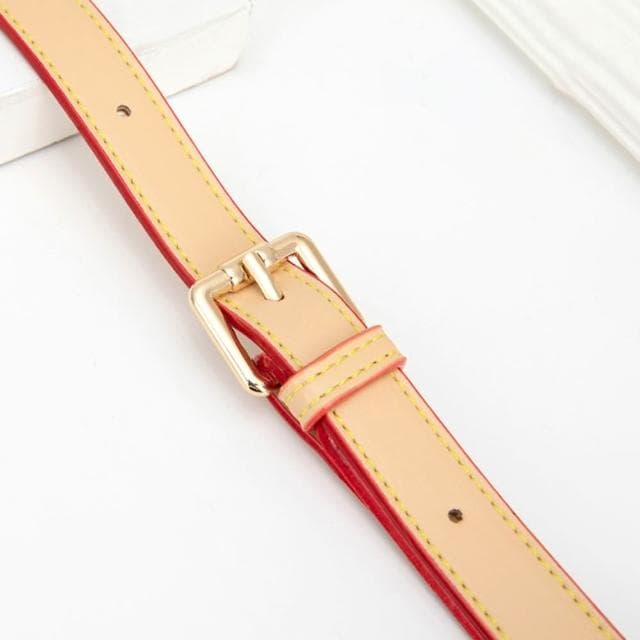 【LEESA】包包背帶\包包配件\包包五金\生日禮物\背帶\包包配件\斜背背帶\實用小物\適用LV包\肩帶\黑色背帶\紅色背帶\